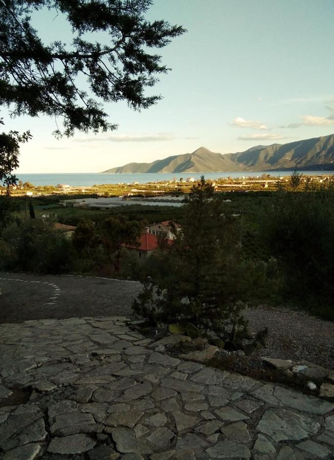 East Red Rock And View Leonidio Maisonette Studio Εξωτερικό φωτογραφία