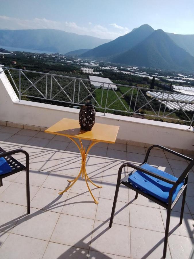 East Red Rock And View Leonidio Maisonette Studio Εξωτερικό φωτογραφία